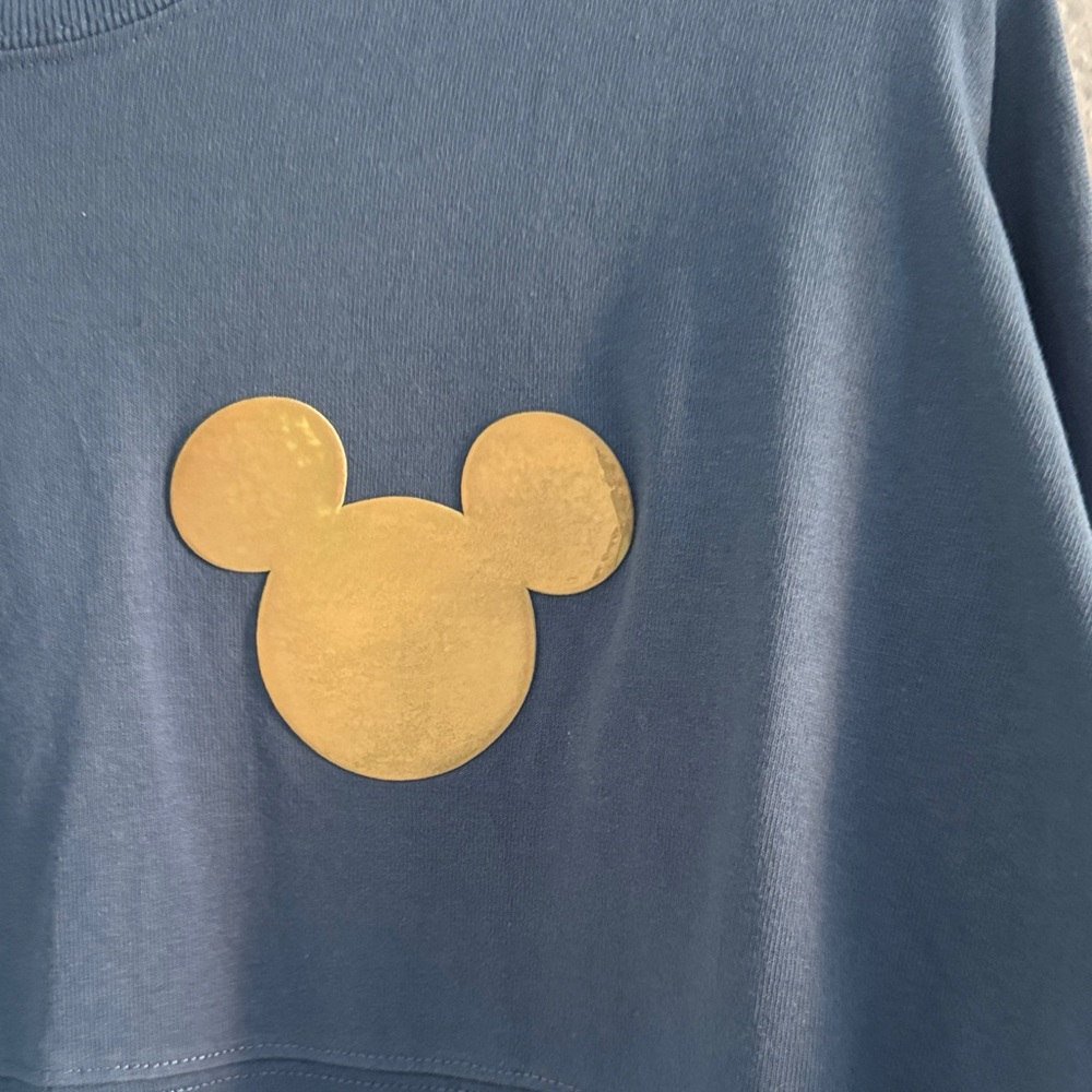 Mickey Mouse Icon Long-Sleeve Top - Slate Blue - Picture 3 of 7
